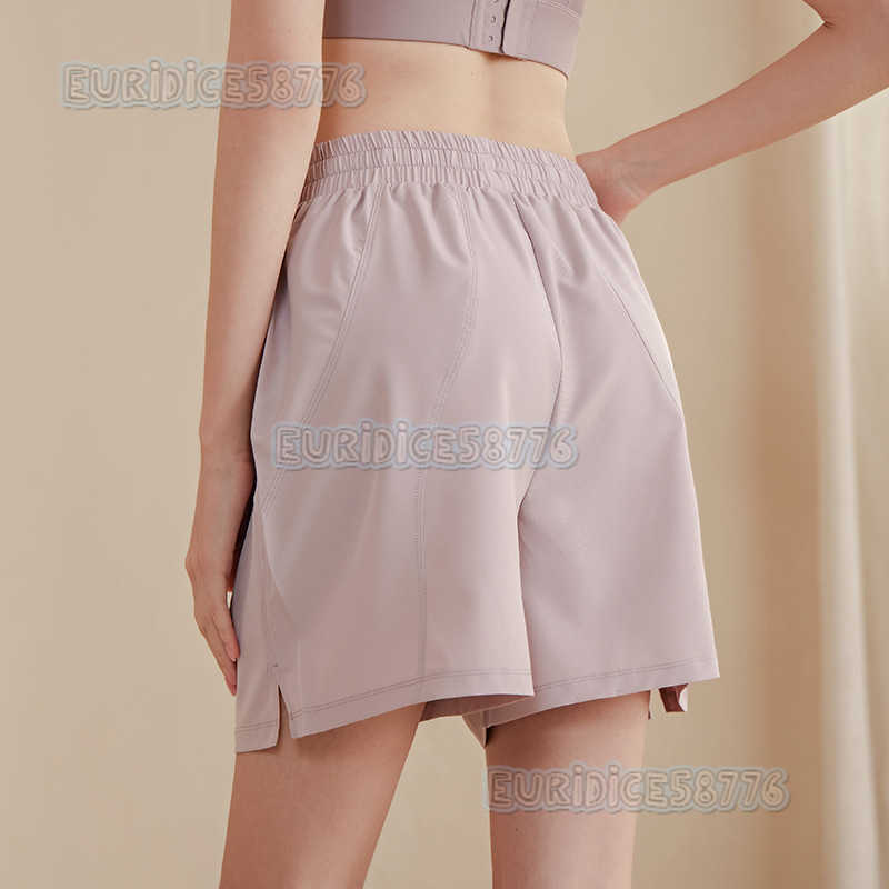 Loose Quickdry Sports Shorts for Women 2025 New Summer Fitness Shorts Midlength Running Yoga Shorts Fivepoint Shorts H250825