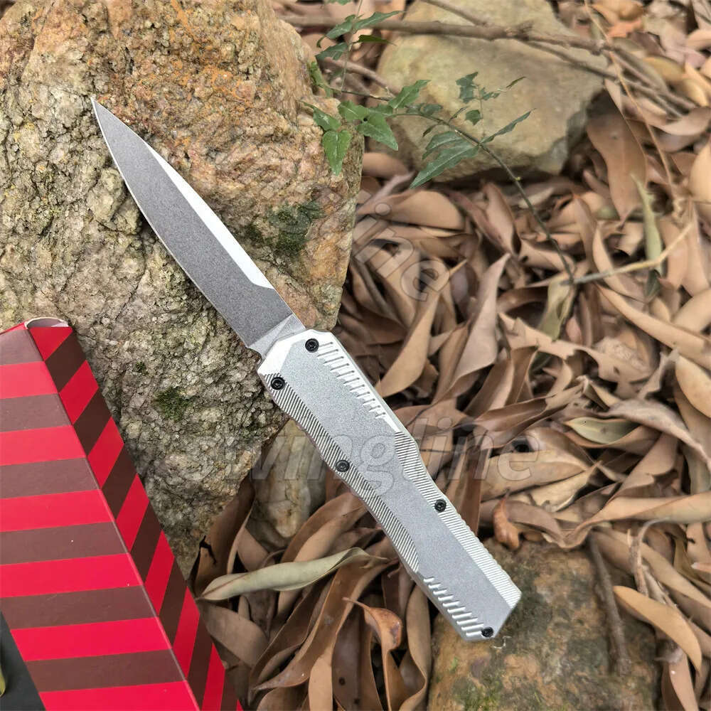 6 Models Newest Livewire 9000 OTF EDC Mliitary Pocket Knife T6 Aluminum Handle 20CV Stonewashed Tactical Knives Outdoor Camping Hunting Survival Tool 7550 7200