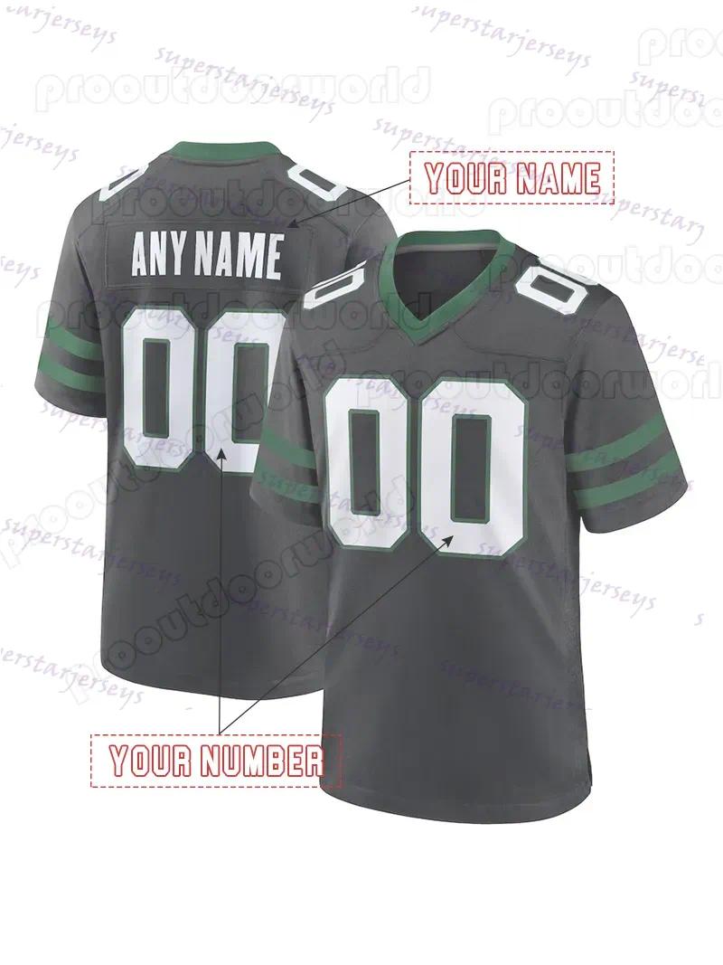 7 Justin Fields Football Jersey Gardner Rodgers Allen Davis Hall Nwangwu Adams Charles Corley 5 Garrett Wilson 12 Joe Namath Custom Embroidered Letter Number Design