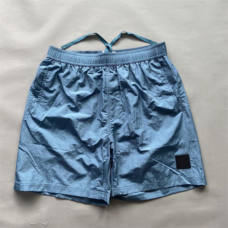 Quick Drying Nylon Material Designer Shorts Luxury Embroidery Mens Metal Shorts Fashion Swim Wear Man Beach Pants breathable fabric
