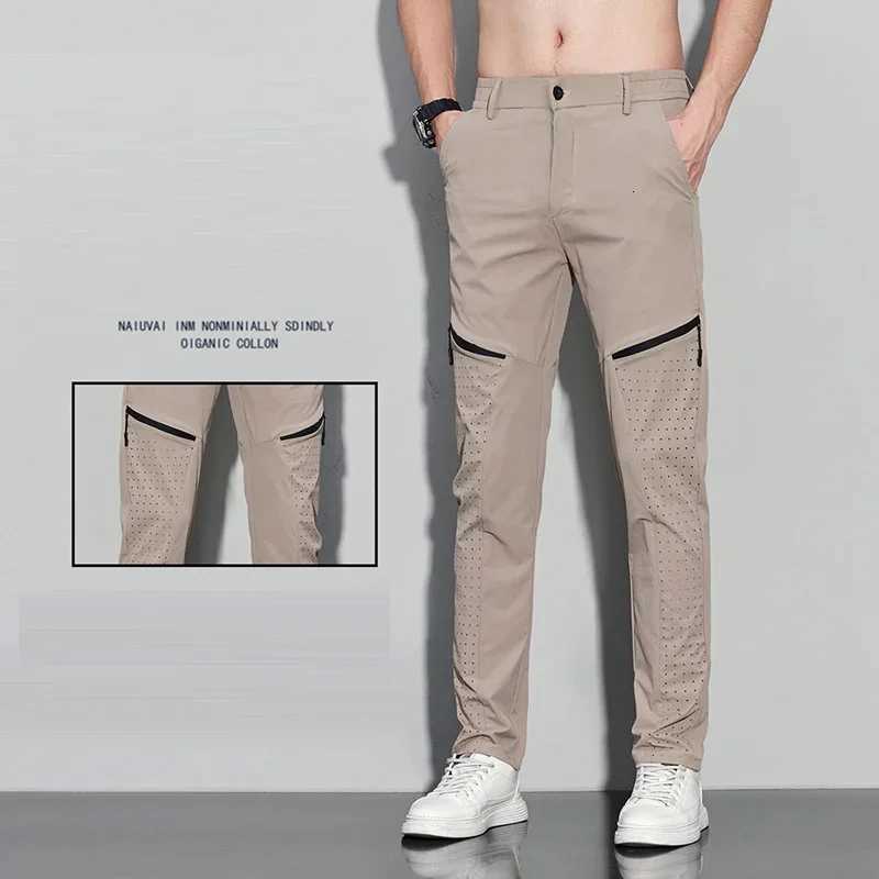 Hot Sale Korean Version Summer New Loose Sports Trousers Men Casual Thin Straight Leg Pants Male Fashion Outdoor Quick Dry Pants W250826