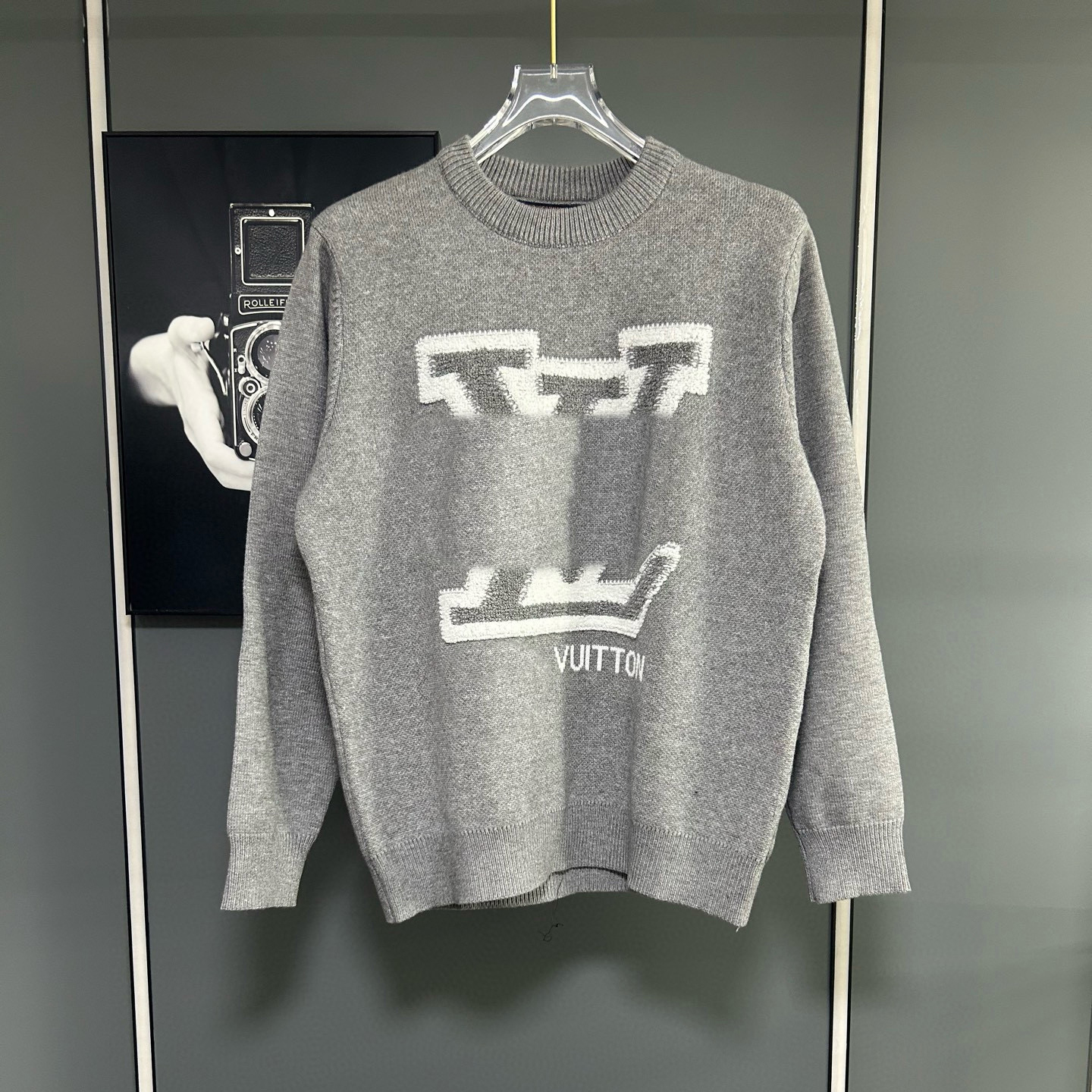 New Luxury brand high quality Chest letters Sweaters Designers Men's Sweaters Women Sweatshirts Knit Sweaters Casual Hip Hop Streetwear loose Clothing