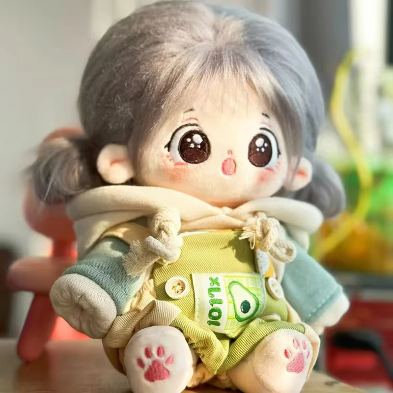 Anime Cute Dress Up Naked Dolls Changeable Clothes Human Doll Kawaii Can Change Plush Cotton Stuffed Super Star 250825