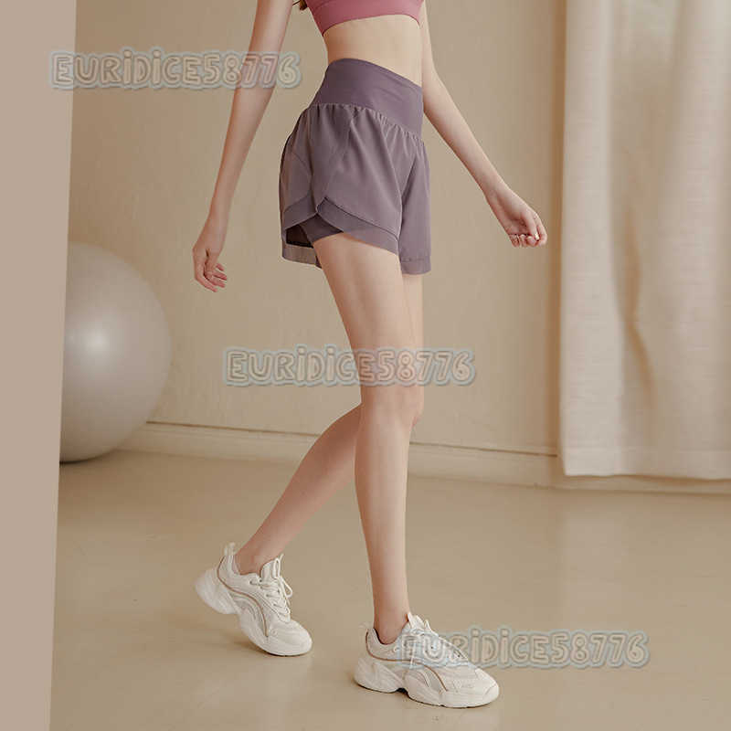 2025 New Quickdry Antiexposure Sports Shorts for Women Summer Loose Running Fitness Shorts Casual Highwaist Yoga Shorts H250825