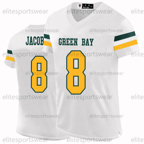 1#PARSONS 10 Love Football Jersey Clifford Jacobs Elgersma Willis Abanikanda Hardman Doubs Golden Custom Jerseys Any Name Number