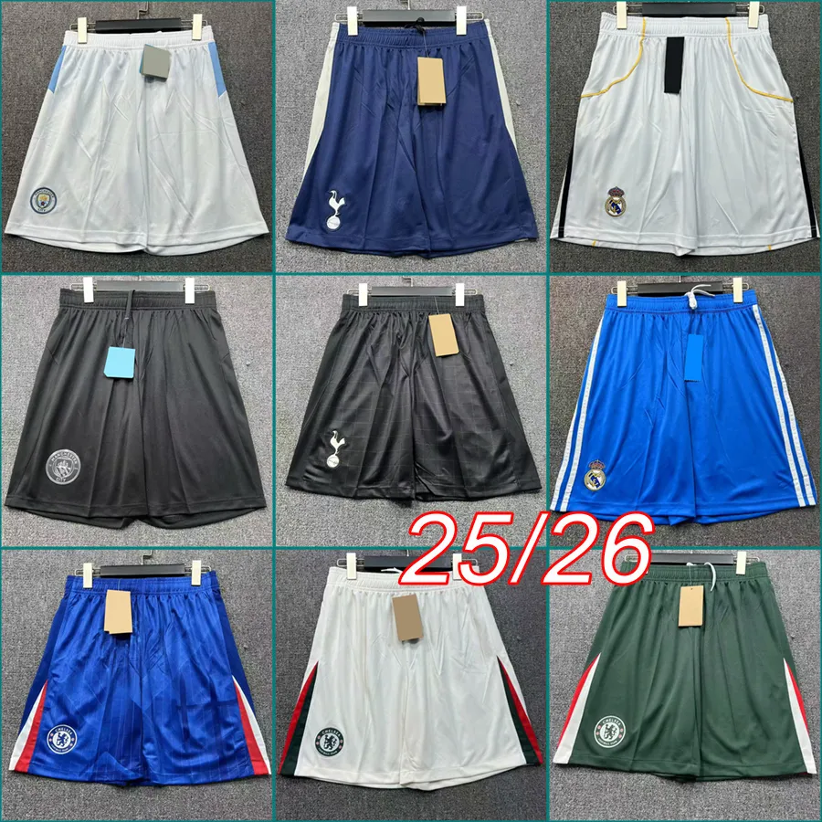 2025 2026 Flamengo Napoli Naples MiamiS italy Men's soccer shorts 25 26 Mbappe Haaland ANSU FATI Saka CFC STERLING shorts short de football shorts size S-XXL