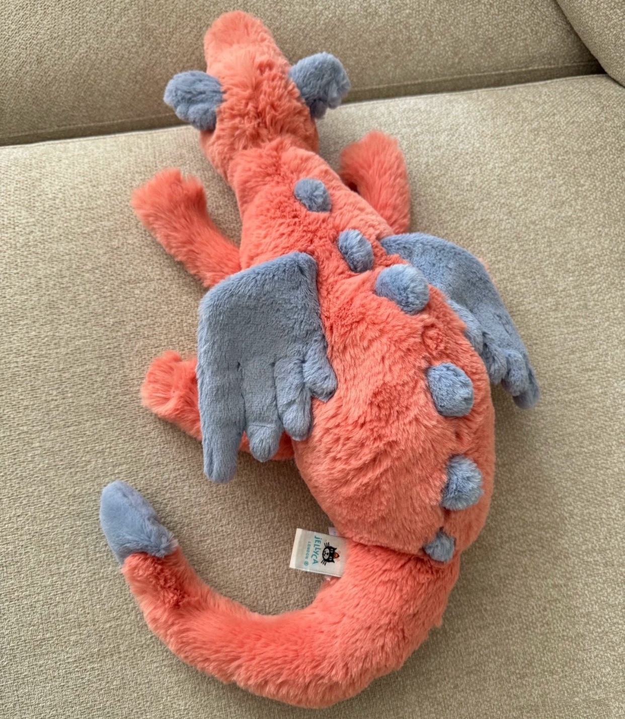 Dolls Jelly cat Persimmon Plush Children's plush toys Sky Stuffed Toy Dexter body pillow Malachy Dragon Soothing the Doll Gifts