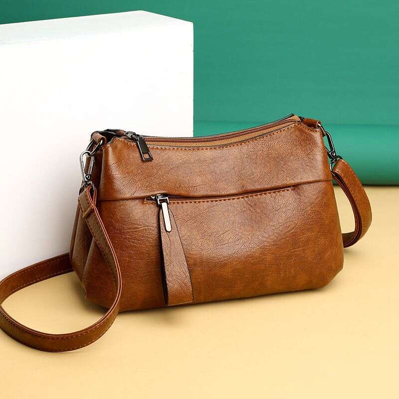Middle-aged Women's Fashion Single Shoulder Crossbody Simple Trend Mother Atmosphere Bag