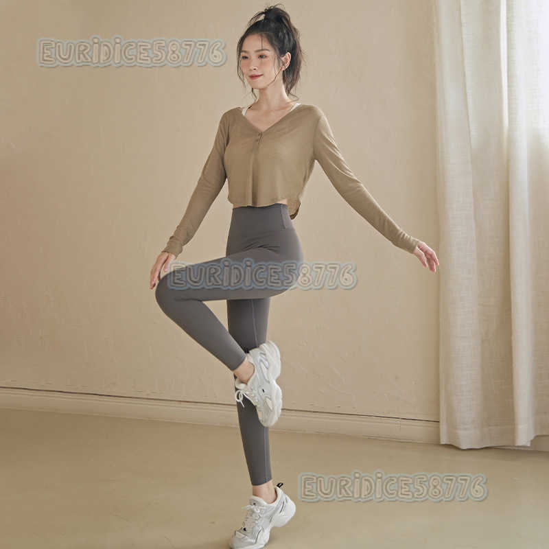 Loose Sports Coverup for Women Short Top Slimming Yoga Tshirt Running Training Mesh Breathable Fitness Long Sleeve H250825