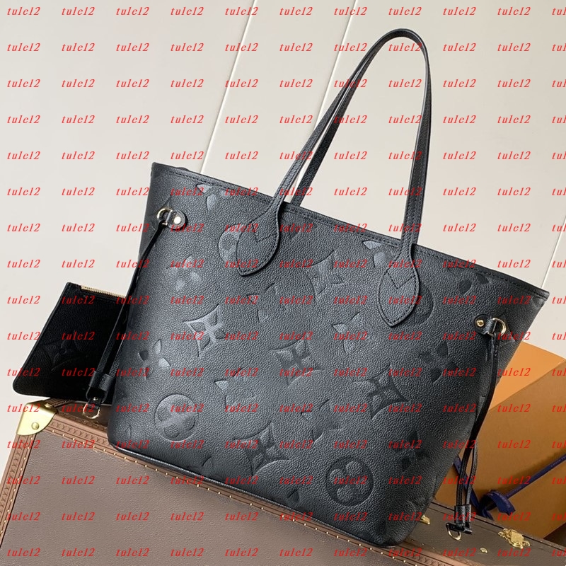 Vintage cowhide designer bag must have Nneverfull handbag Womens crossbody shoulder bag Luxury shopping bag leather fashion tote mirror quality Composite purses