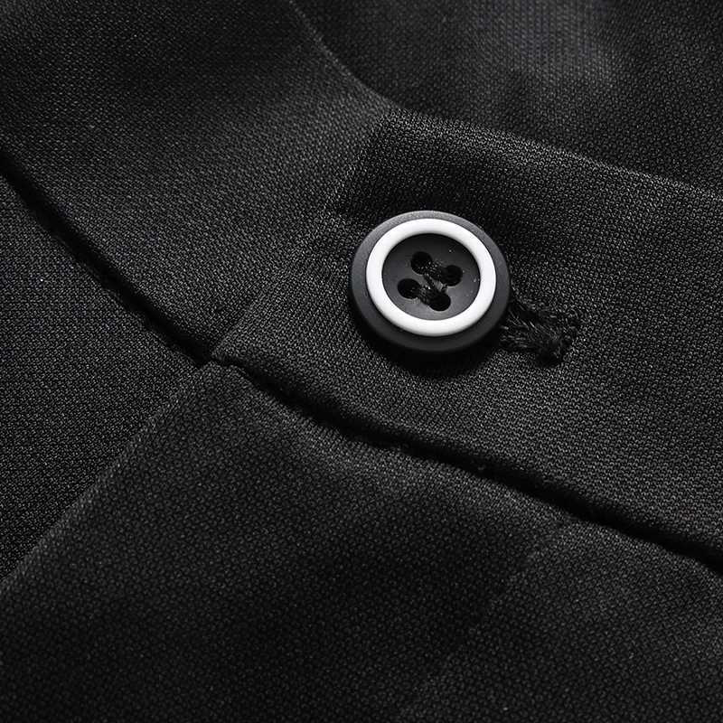 Male Pants Stretch Solid Black Smart Casual Mens Trousers Office Quick Dry Suit Pants New Spring Autumn Korean Straight Pants W250826