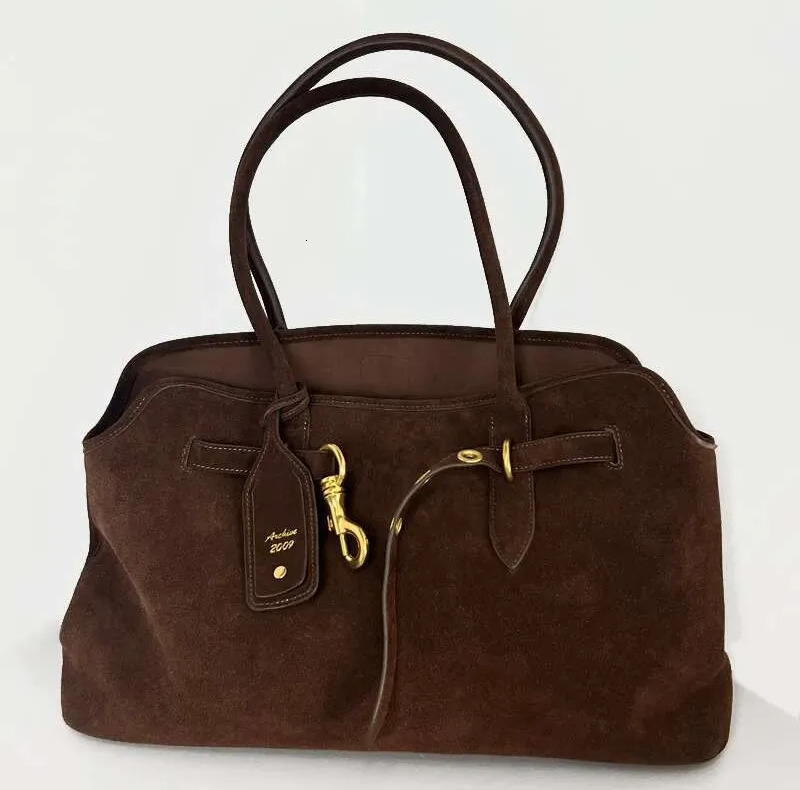 7A Designer Bag Vintage Tote Bag Suede Bag Women Shoulder Bags Aventure Shell Bag Leather Crossbody Handbag h6