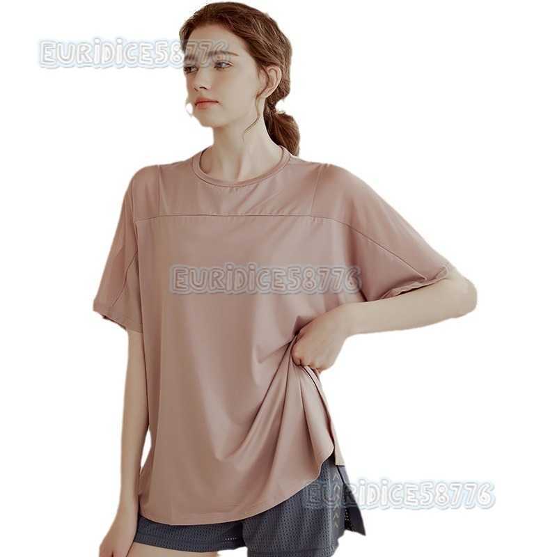 Mesh Seethrough Sports Short Sleeve Quickdry Tshirt for Women Running Fitness Yoga Top Sweatabsorbent Breathable Summer Thin Style H250825