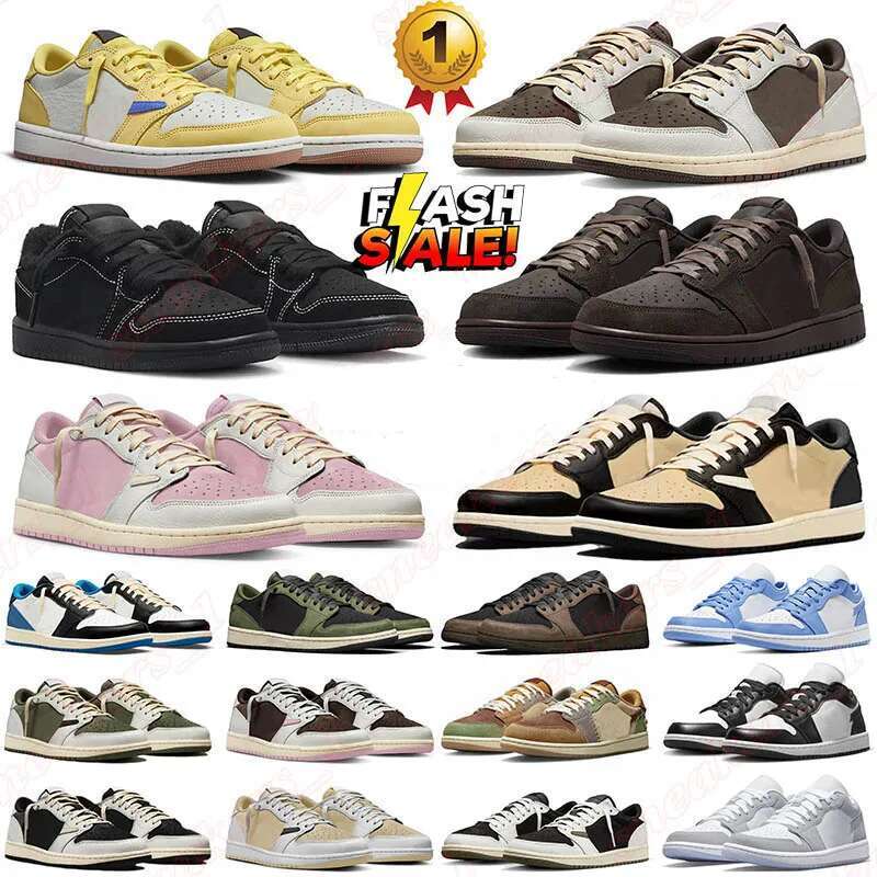 2025 basketball shoes mens women sneakers reverse mocha low black canary pony pink veet brown chicago designer trainers big size