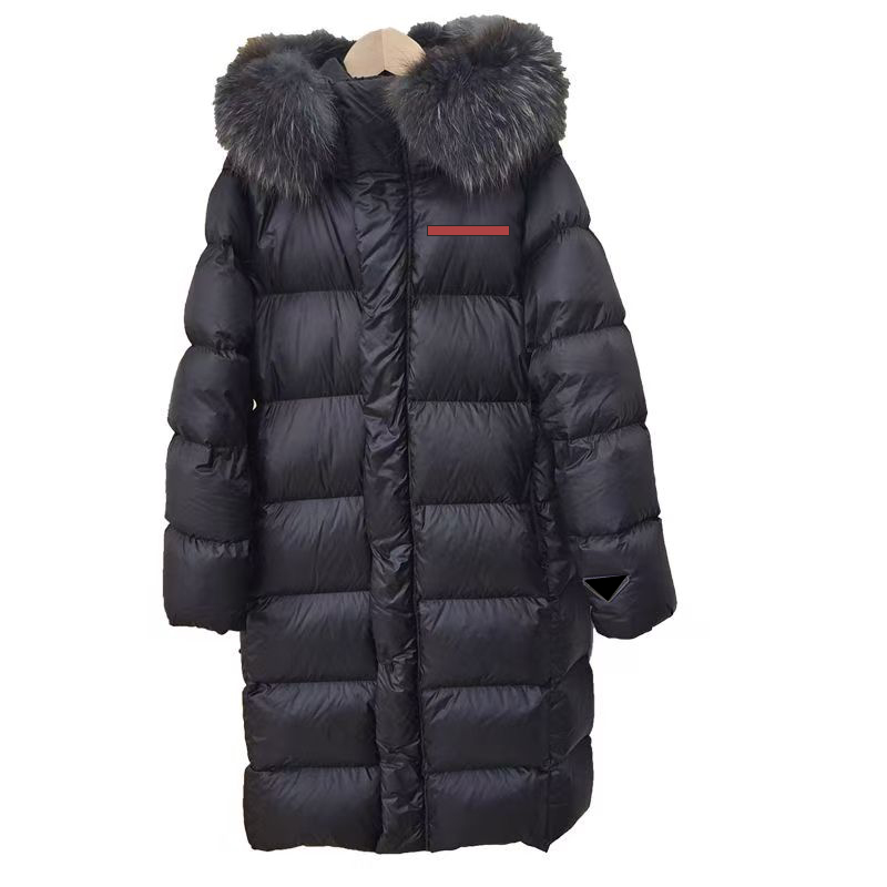 Womens Jackets Down Coats Long Fur Hoodie Puffer Downs Jacket Classic Woman Parkas Designer Tops Slim Windbreaker Warm Wind Coats S-2XL