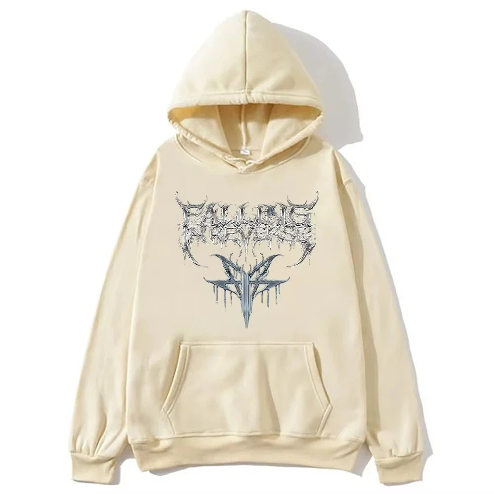 2025 Hip Hop Versatile Sweatshirts Band Music Fashion Aesthetic Pullovers Unisex Y2K Falling in Reverse Hoodies Vintage Fashion 250826