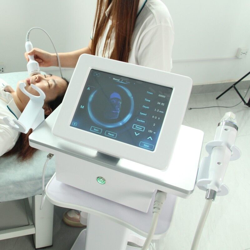 Micro needle skin rejuvenation micro needle machine, with insulated gold-plated needles for precise depth control, anti-aging, wrinkle removal, and sk