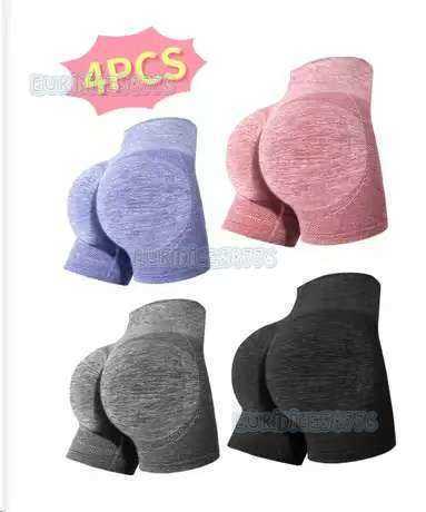 Quality Peach Butt Shorts High Waist Tight Threequarter Fitness Sports Yoga Shorts for Women 5 Sizes H250825