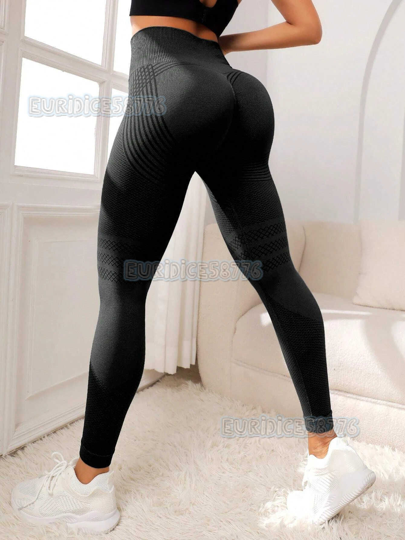 New Highwaisted Seamless Yoga Pants for Women Peach Lift Long Pants Tightfitting Sports Running Fitness Pants H250825