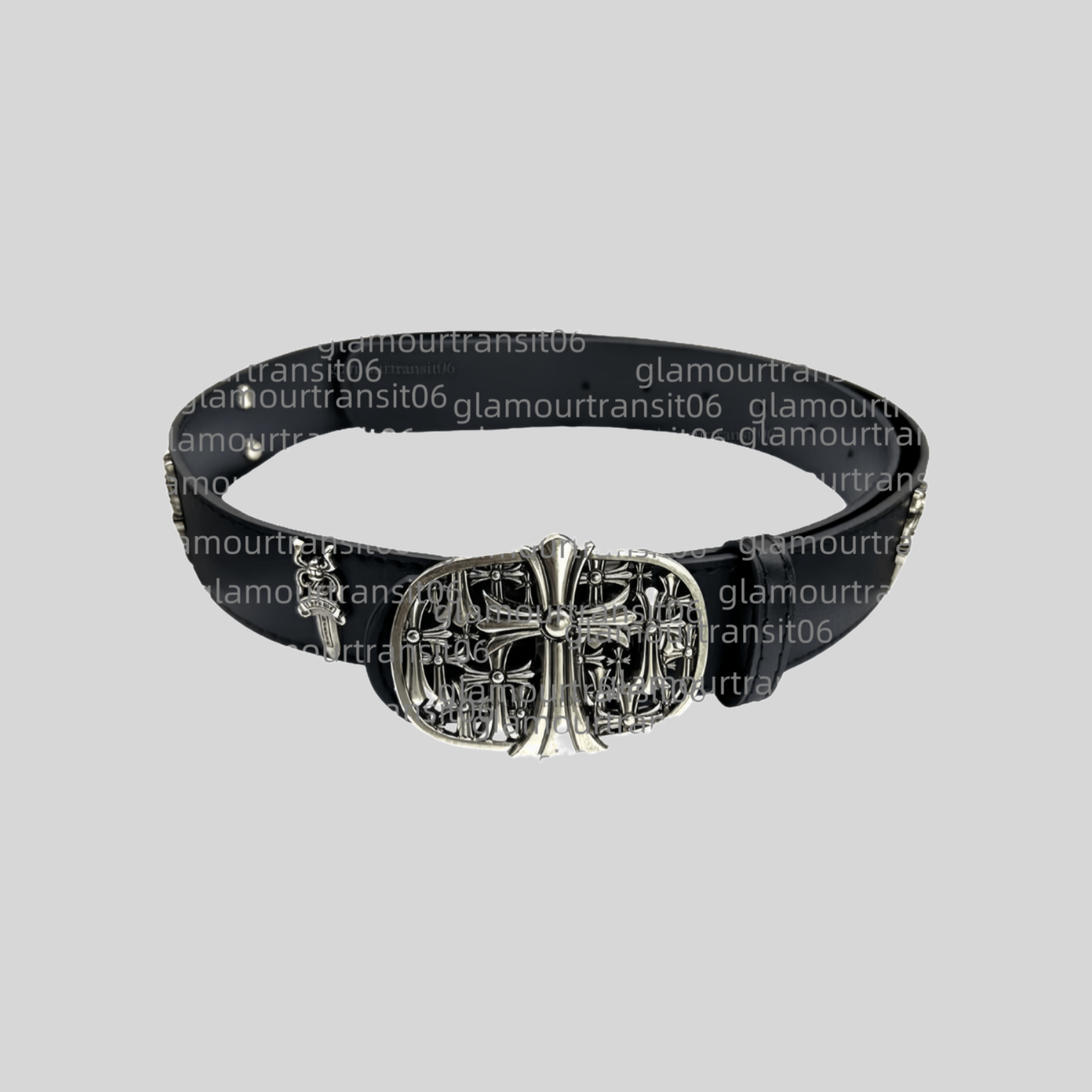 Chrome Belt Women Designer Belt Tongue Buckle Men Casual Business Cross Belt Luxury Fashion Classic Trend Designer 6Cb 51b