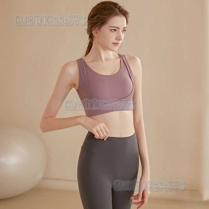 Highstrength Plus Size Sports Bra for Women Shockproof Running Professional Large Bust Fitness Vest Yoga Bra Antisagging Summer H250825