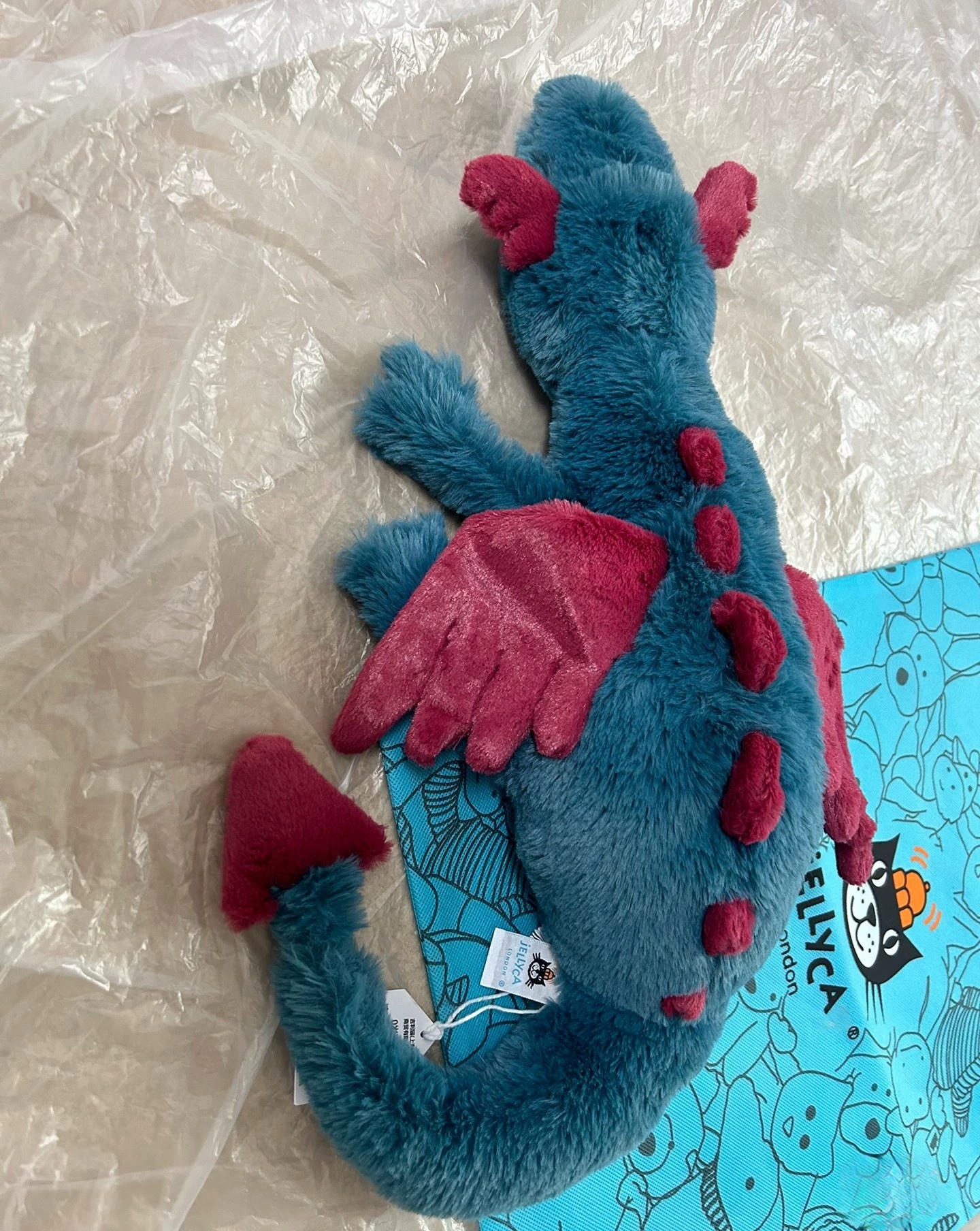 Dolls Jellys cat Persimmon Plush Children's plush toys Sky Stuffed Toy Dexter body pillow Malachy Dragon Soothing the Doll Gifts Y260128