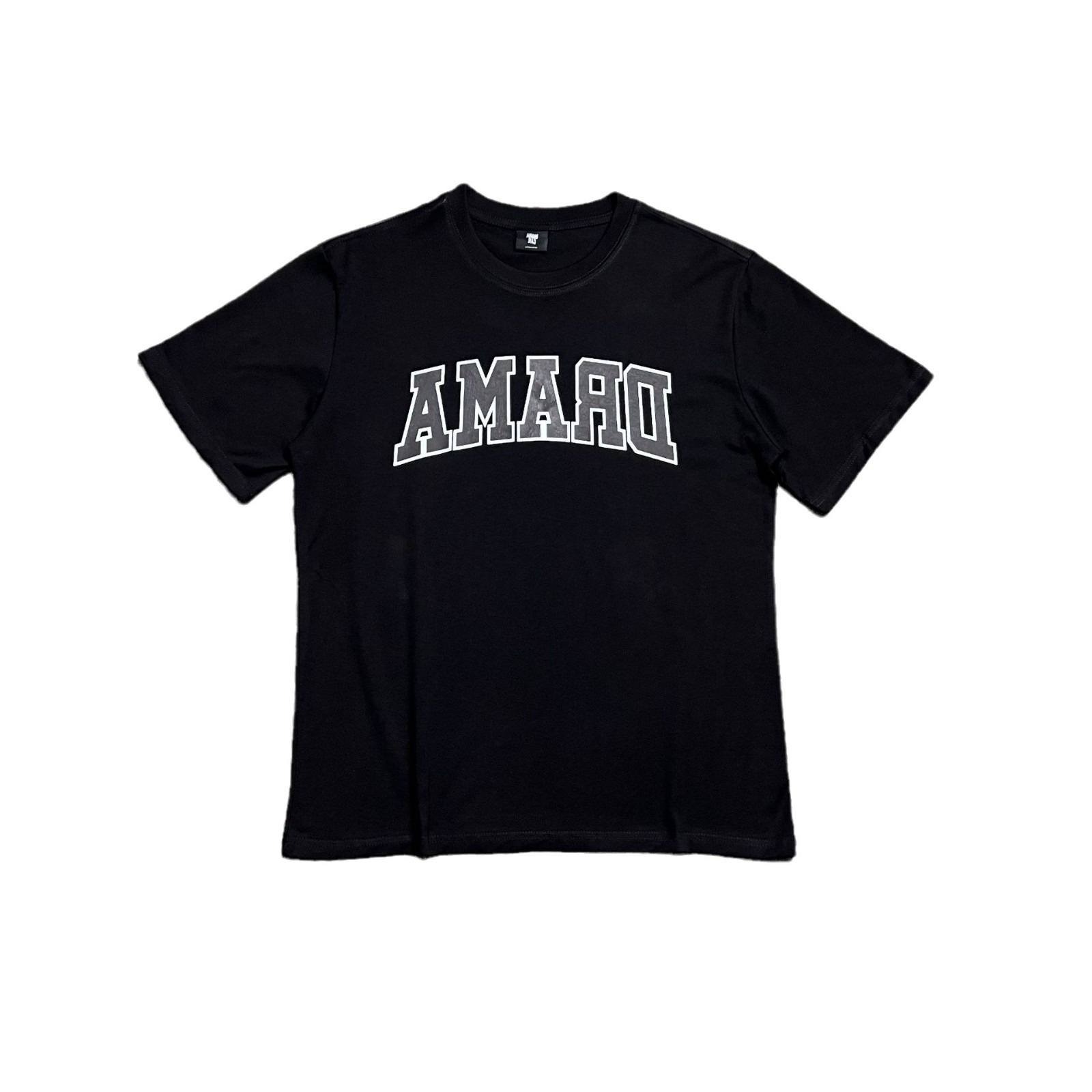 Men's T-shirt luxury design European and American high street simple letter LOGO print men's and women's casual loose short sleeved T-s