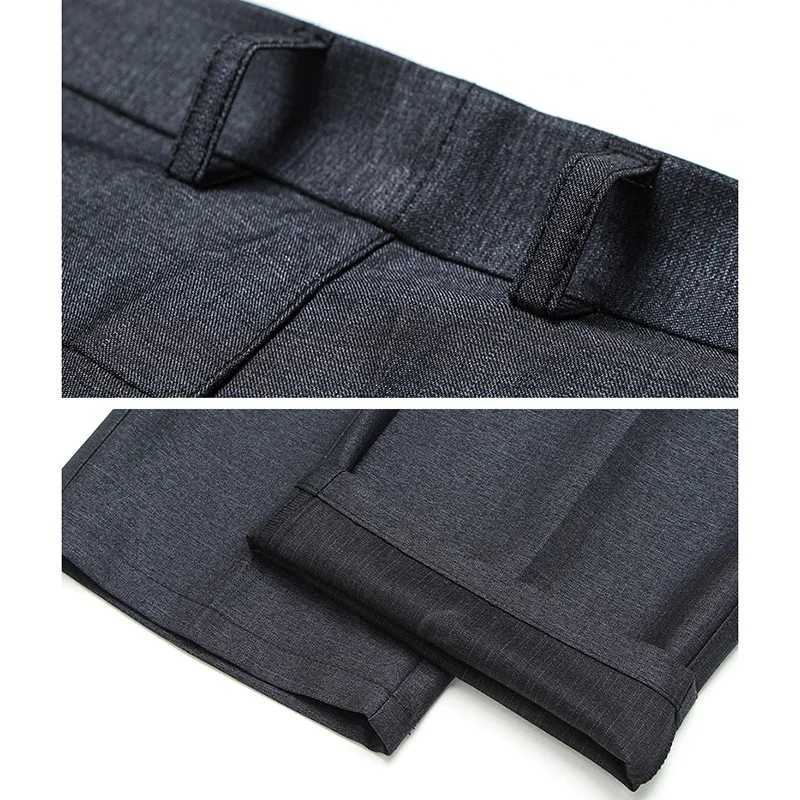 New Mens Classic Straight Leg Business Suit Pants Solid Formal Occasion Office Pants Male High Quality Baggy Trousers Plus Size W250826