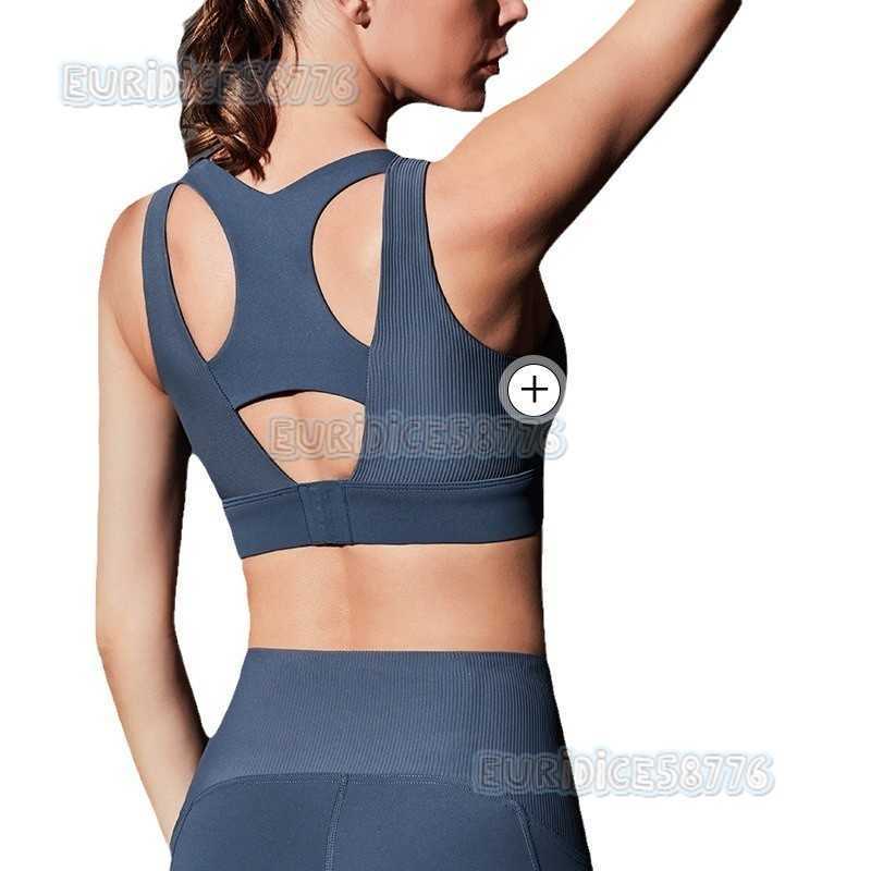 20321 Professional Highintensity Large Size Sports Underwear Shockproof Running Gathering Fitness Yoga Bra High Support H250825