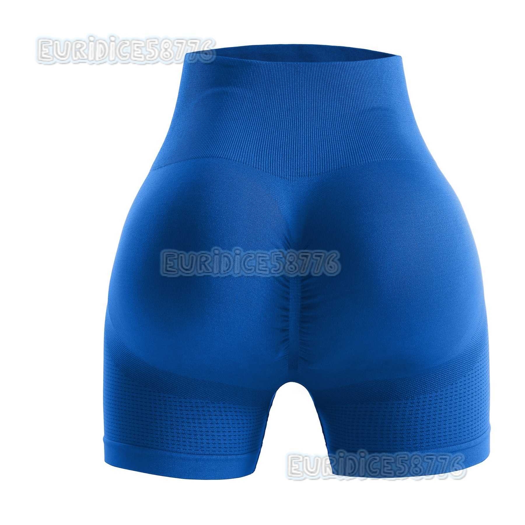 High Waist Peach Hip Tight Hip Lift Sports Running Fitness Quick Dry Threepoint Seamless Yoga Shorts Women H250825