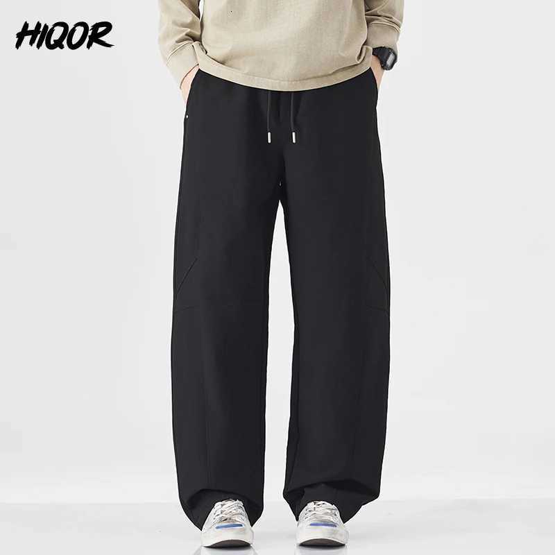 2K Mens Autumn Winter Baggy Casual Cotton Trousers Men Streetwear Fashion Stretch Wide Leg Oversize Old Japanese Vintage Pants W250826