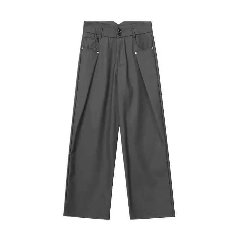 Casual Mens Summer Thin Lyocell Ice Sensation Seershawn Wide Leg Loose Fit Straight Pants Comfortable Breathable Trousers W250826