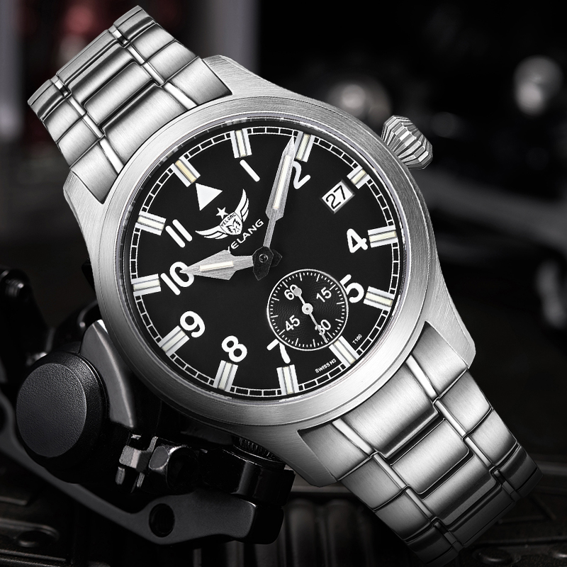 Yelang V1023 Men Watch Japanese VL58 Movement Casual Men's Quartz Watch 10ATM 100m Waterproof Luminous Sports Watch Sapphire