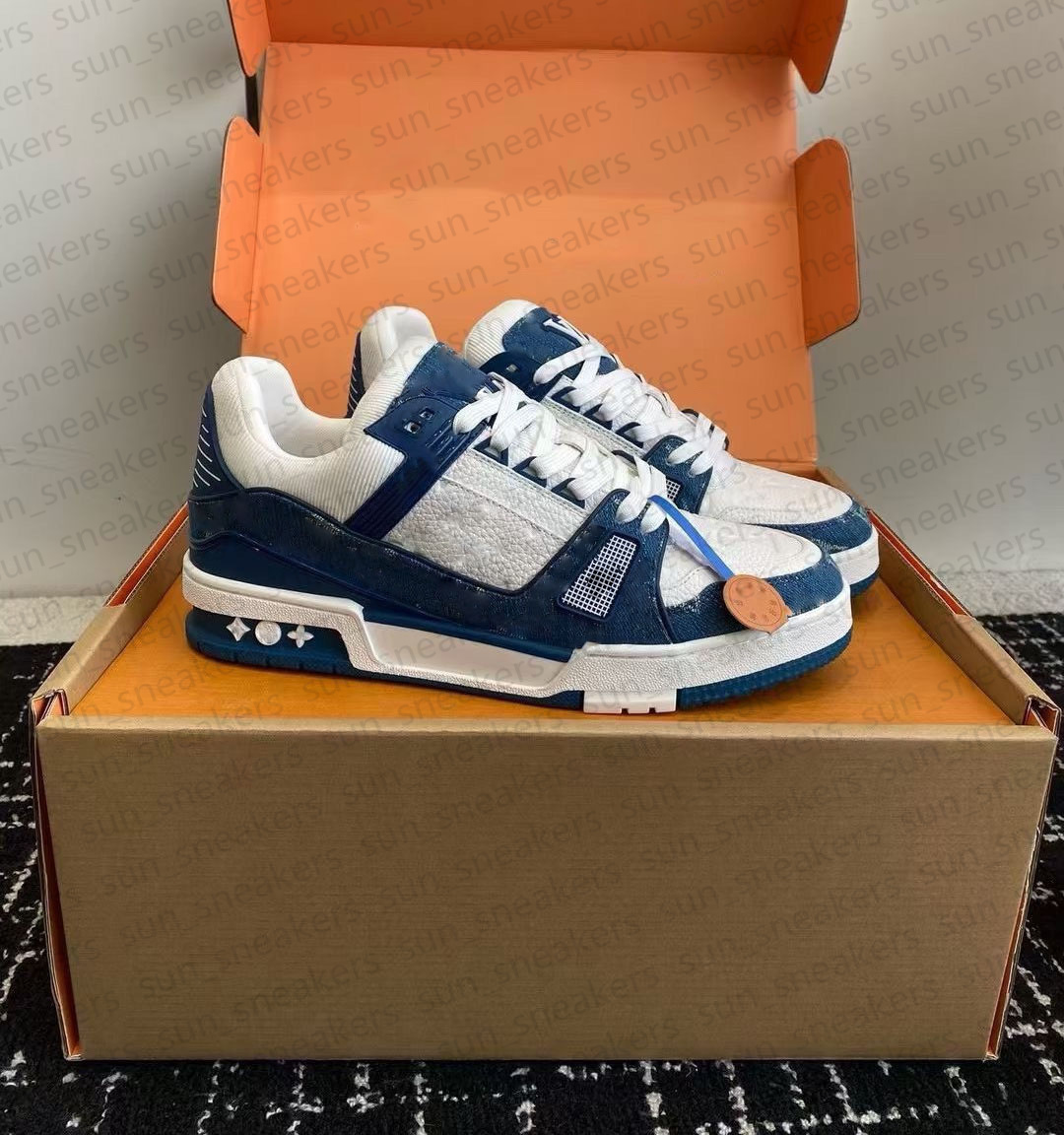 skate sneaker calf trainer Beige White Marine Black Red Green Grey Yellow Brown Multicolor Lace-up Snakeskin mens womens Casual Shoes Runner Shoe n18