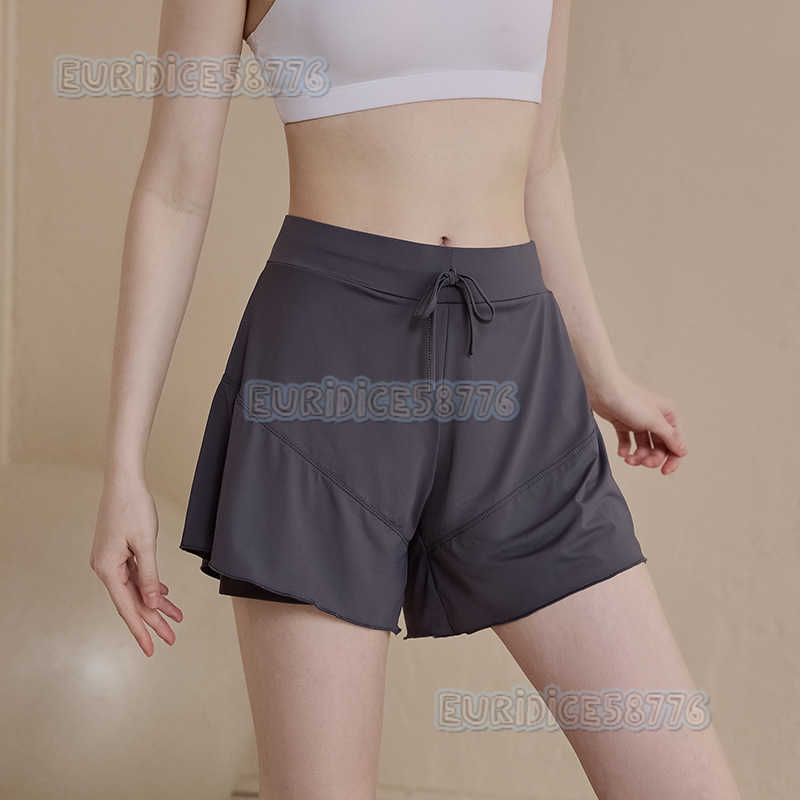 Plus Size Sports Shorts for Women Antiexposure Quickdry Highwaisted Professional Running Training Yoga Shorts for Summer H250825