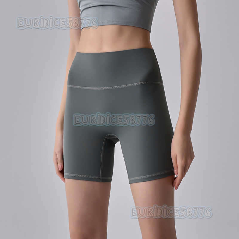 Camley Embarrassment Line Yoga Shorts Women Threequarter Pants Sports Tight Fitness Pants High Waist Hip Lift Summer Cycling H250825 3OBD