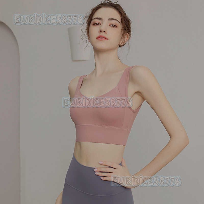 Professional Highstrength Onepiece Sports Bra for Women Shockproof Running Yoga Vest Pushup Antislip Sports Bra H250825