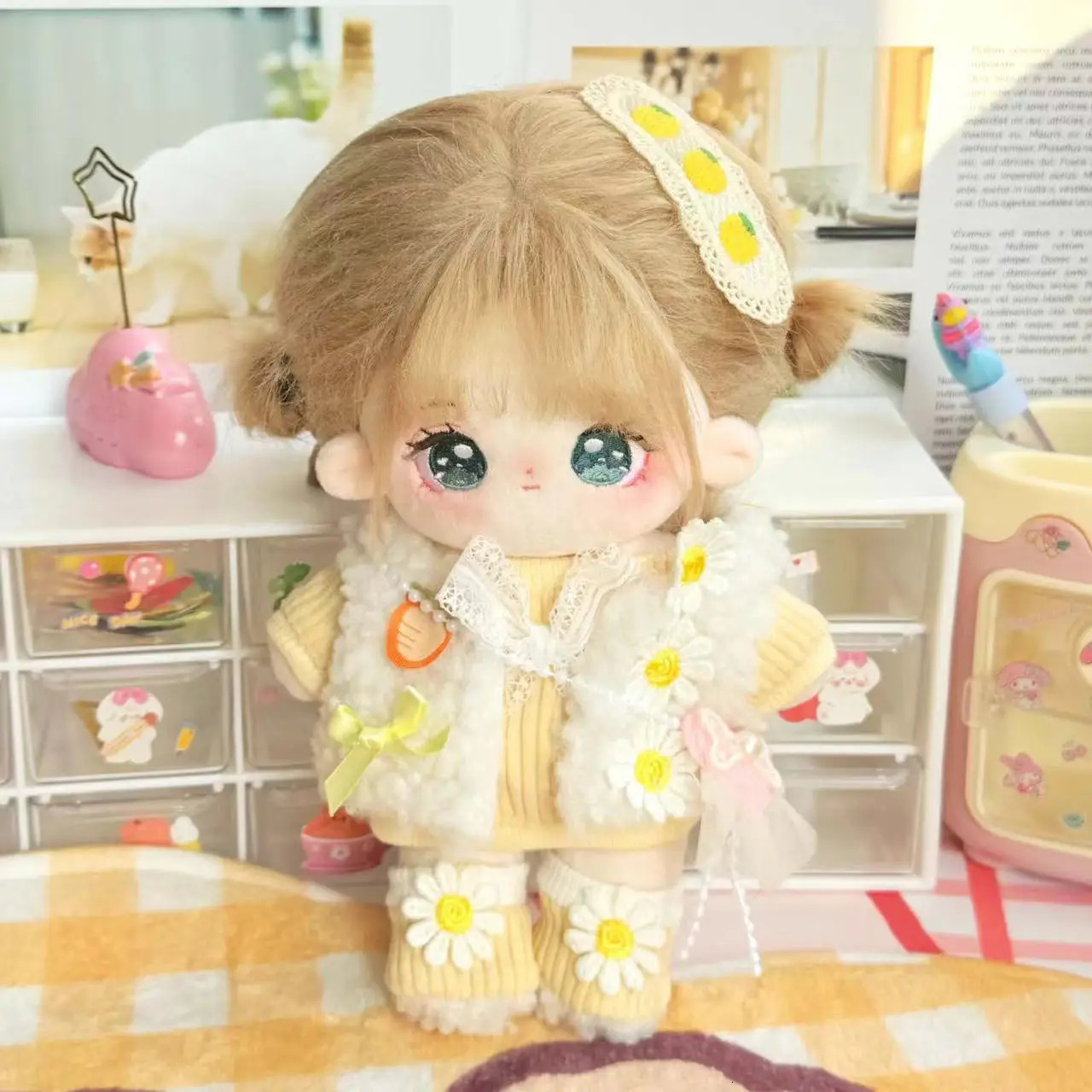 Anime Cute Dress Up Naked Dolls Changeable Clothes Human Doll Kawaii Can Change Plush Cotton Stuffed Super Star 250825