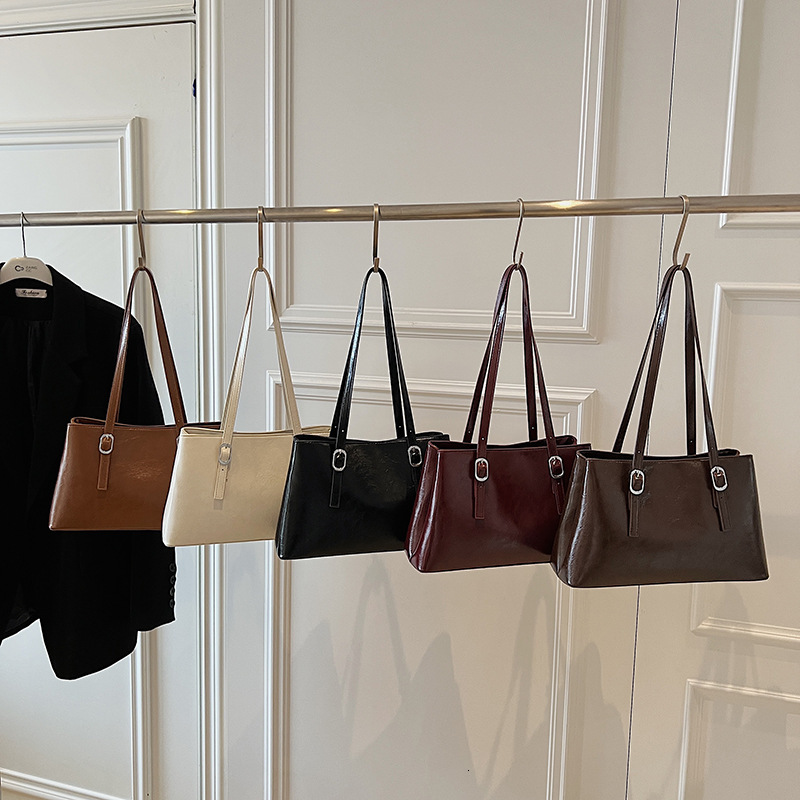 Autumn New Women s Shoulder Bag Autumn Underarm Bag Niche New Style Large Capacity Fashionable Retro Handbag Autumn New Designer Bag