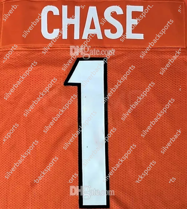 9 Joe Burrow 1 Ja'Marr Chase 5 Tee Higgins 30 Chase Brown Andrei losivas Sam Hubbard Personalized Football Jerseys Custom Any Number Name