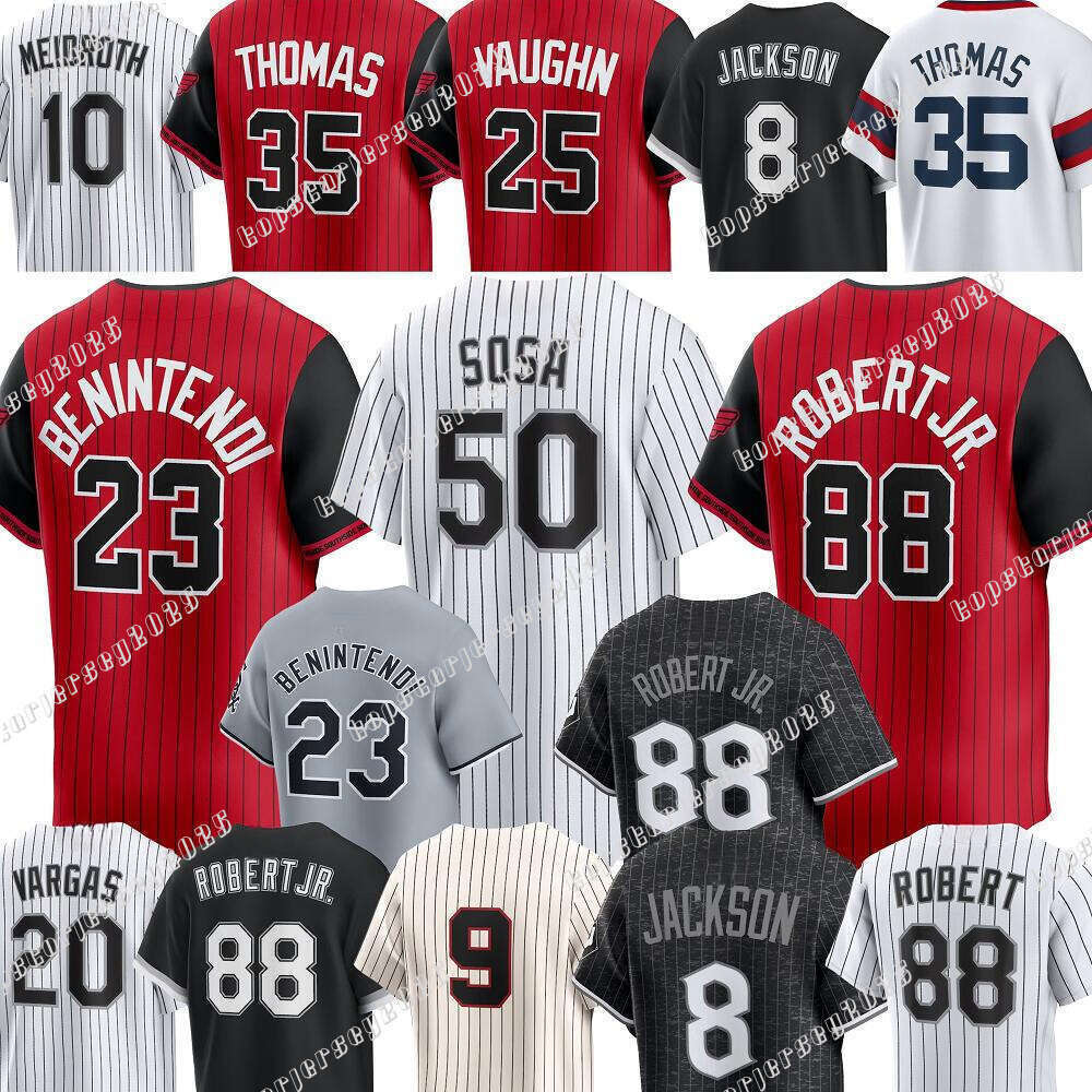 2025 #88 Luis Robert Jr. jersey Tim Anderson Yoan Moncada White Sox Jerseys Andrew Benintendi Michael A. Taylor Lenyn Sosa Corey Julks Mike Tauchman Custom Base