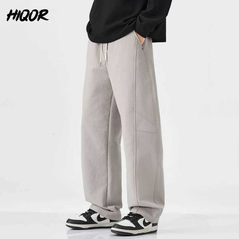 2K Mens Autumn Winter Baggy Casual Cotton Trousers Men Streetwear Fashion Stretch Wide Leg Oversize Old Japanese Vintage Pants W250826
