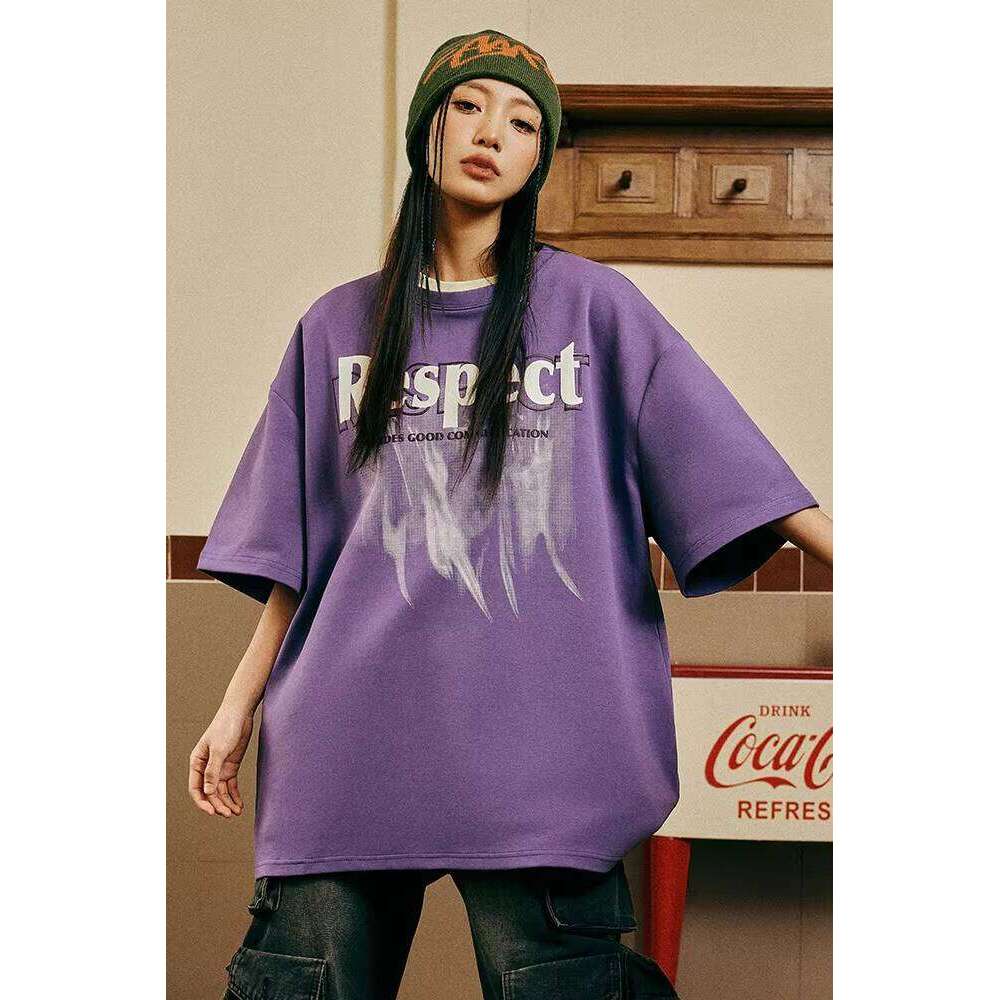 Unisex Short T-Shirt with Color-Changing Print Thermochromic Temperature Sensitive Glow Water Discoloration Heat Reactive Effect