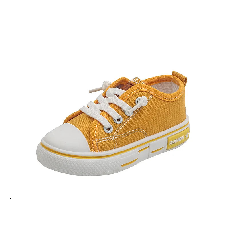 2025 Childrens Canvas Fashion Baby Board Girls Breathable Single Shoes Boys Casual Shoes C260130