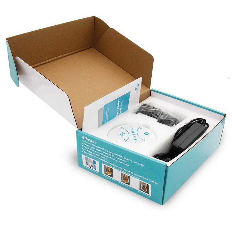 Detox Ion Electric Mini Foot Spa Bath Massager Machine FootBath Cleanse Footspa Vibrating Whirlpool Care Arrays Aqua Health Therapy W250826