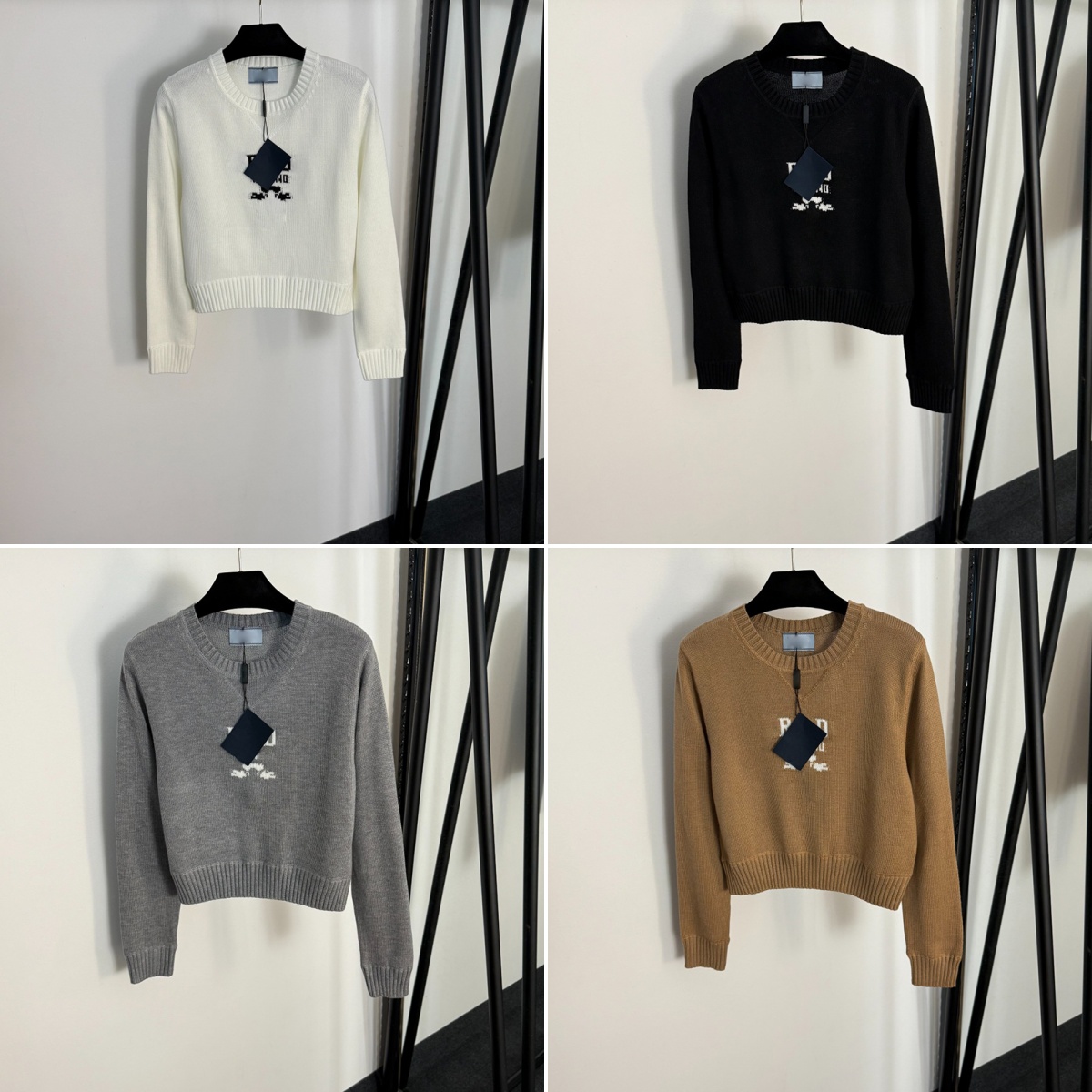 Letters Designer Sweaters Pullover Long Sleeve Sweater Designer Slim Wool T Shirt Winter Fall Luxury Brand Sweater Tops