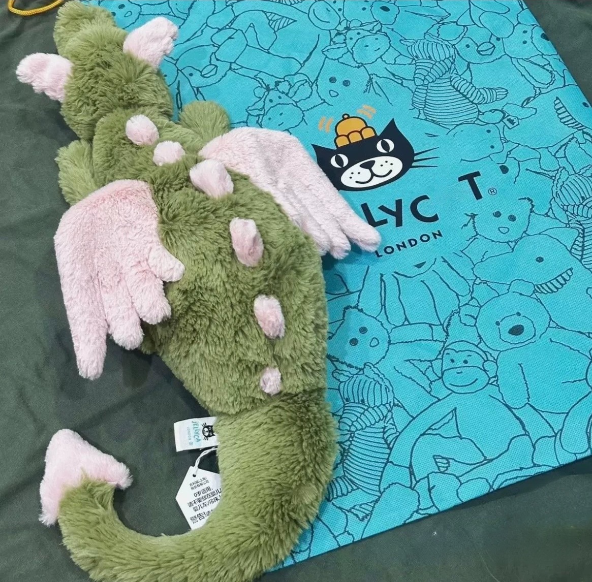 Dolls Jellys cat Persimmon Plush Children's plush toys Sky Stuffed Toy Dexter body pillow Malachy Dragon Soothing the Doll Gifts Y260128