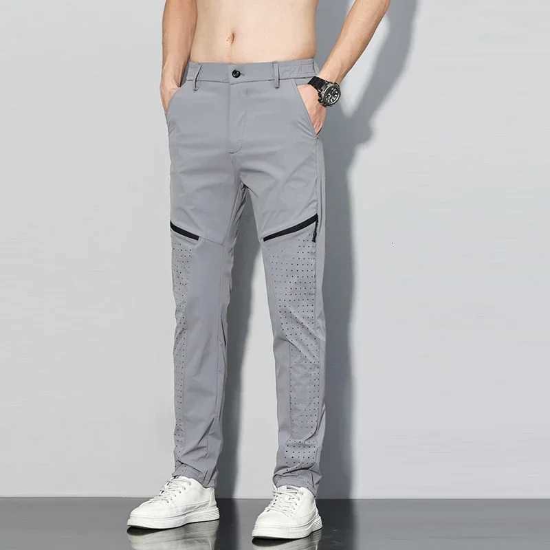 Hot Sale Korean Version Summer New Loose Sports Trousers Men Casual Thin Straight Leg Pants Male Fashion Outdoor Quick Dry Pants W250826