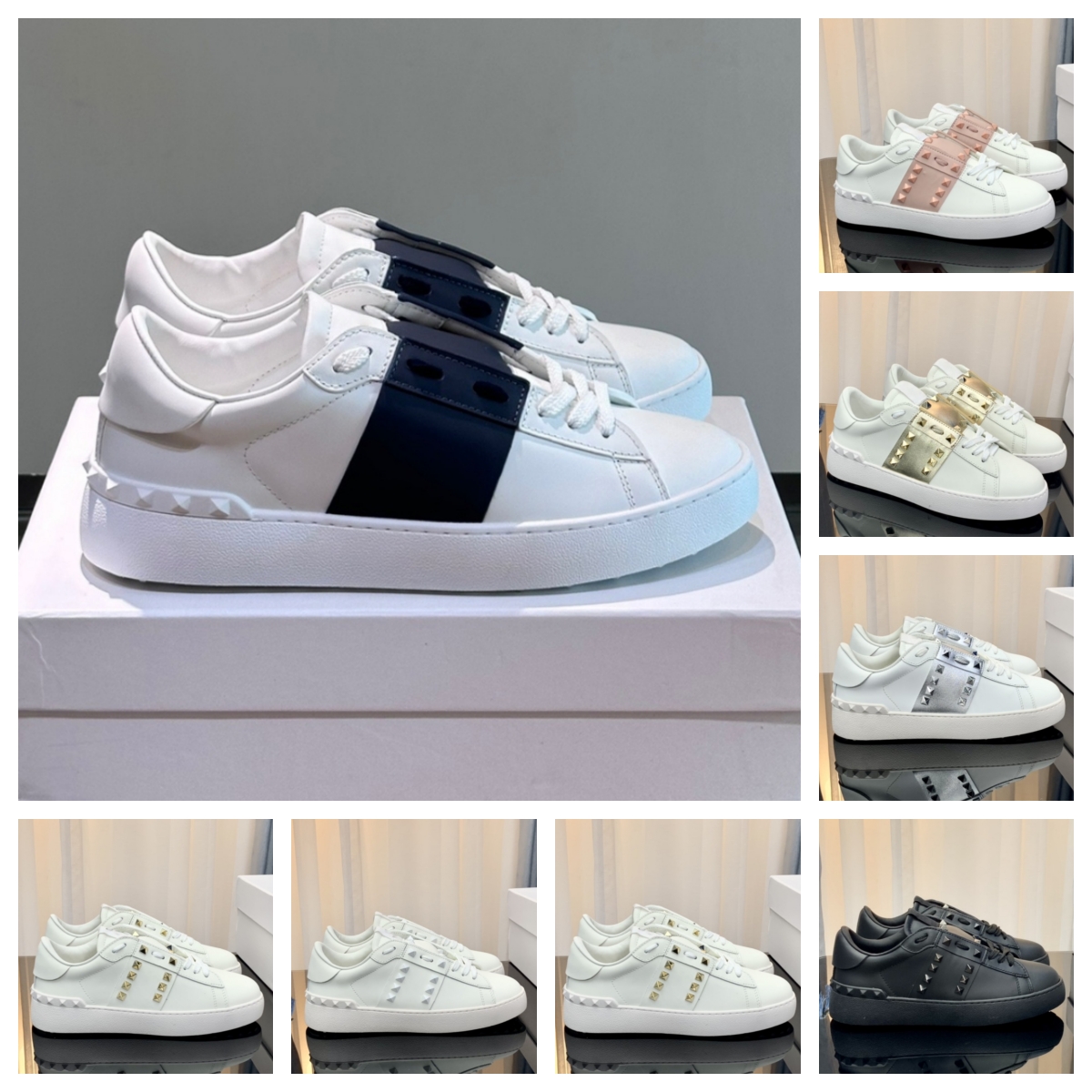 (Order by pic in opt, not by desc)Designer Shoes Running Shoes Men Women Sneakers Black white Solar Red flats Running Shoes Sports Skateboarding Ones kids Shoes