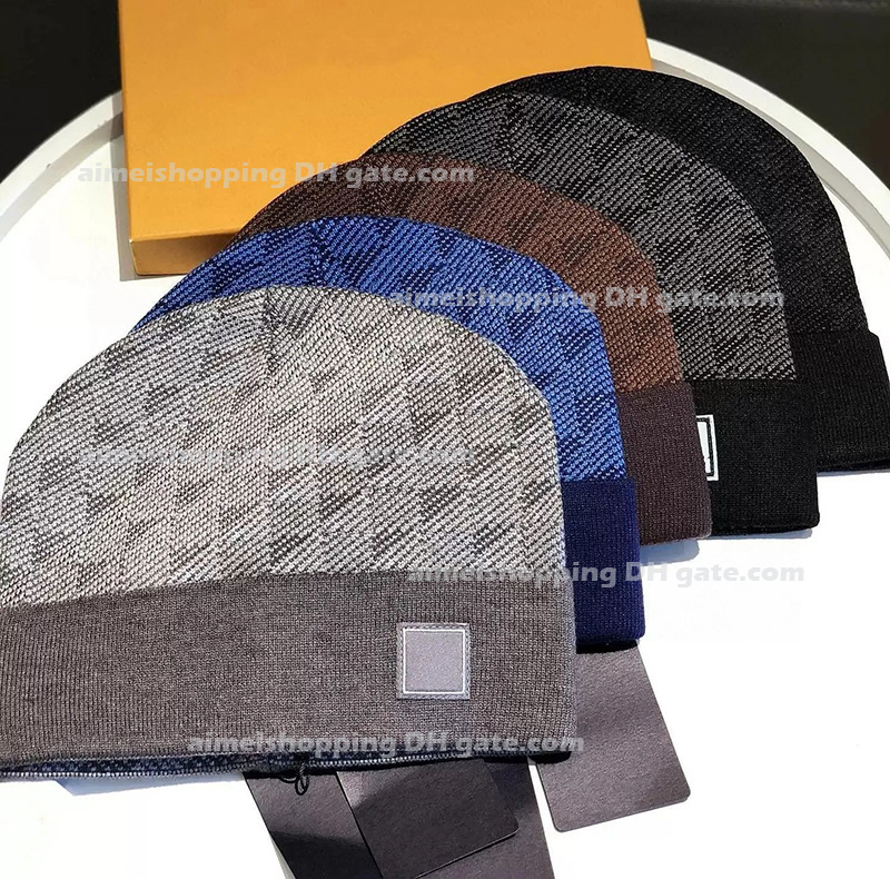 designer Winter knitted beanie fashion cap bonnet dressy autumn hats for men skull outdoor womens hat travel skiing Knitted hat hot High quality wholesale gift